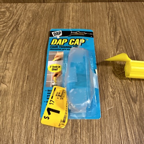 DAP 18570 Finishing Tool,Caulk,Ylw,Resals Tube - Picture 2 of 4