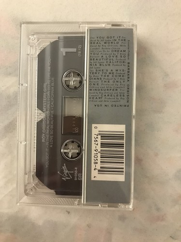 ROY ORBISON MYSTERY GIRL cassette tape album Near Mint - Imagen 2 de 4