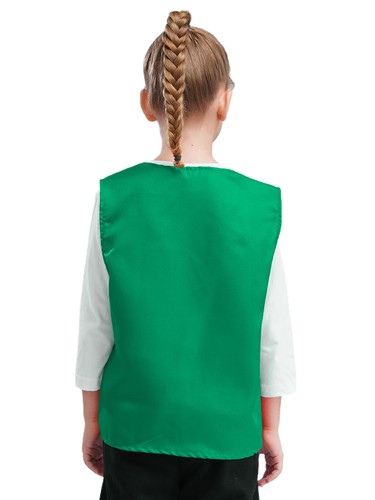 Unisex Kid Volunteer Activity Vest Button Up Waistcoat Uniform Sleeveless Jacket - Picture 95 of 119