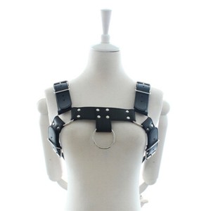 Hood Mask Restraint Chest Harness Strap Pup Role Hood Mask Restraint Chest Harness Strap Pup Role