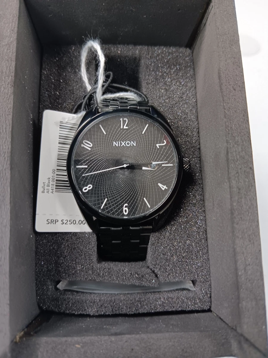 Nixon Bullet Men s Watch A418 001 Includes original Nixon box
