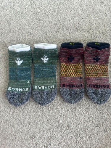 3 pairs Bombas All-Purpose Performance Ankle Sock size M - 第 2/2 張圖片