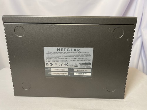 Netgear Prosafe FVS336G v2 Dual WAN Gigabit SSL VPN Firewall - Picture 3 of 3
