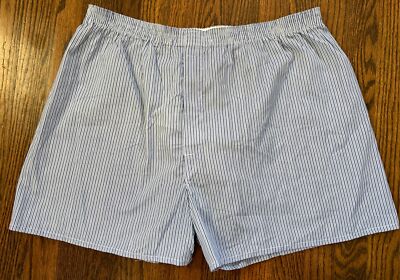 Vtg Stratum Full Cut Boxers Big Tall Size 48 Perma Prest