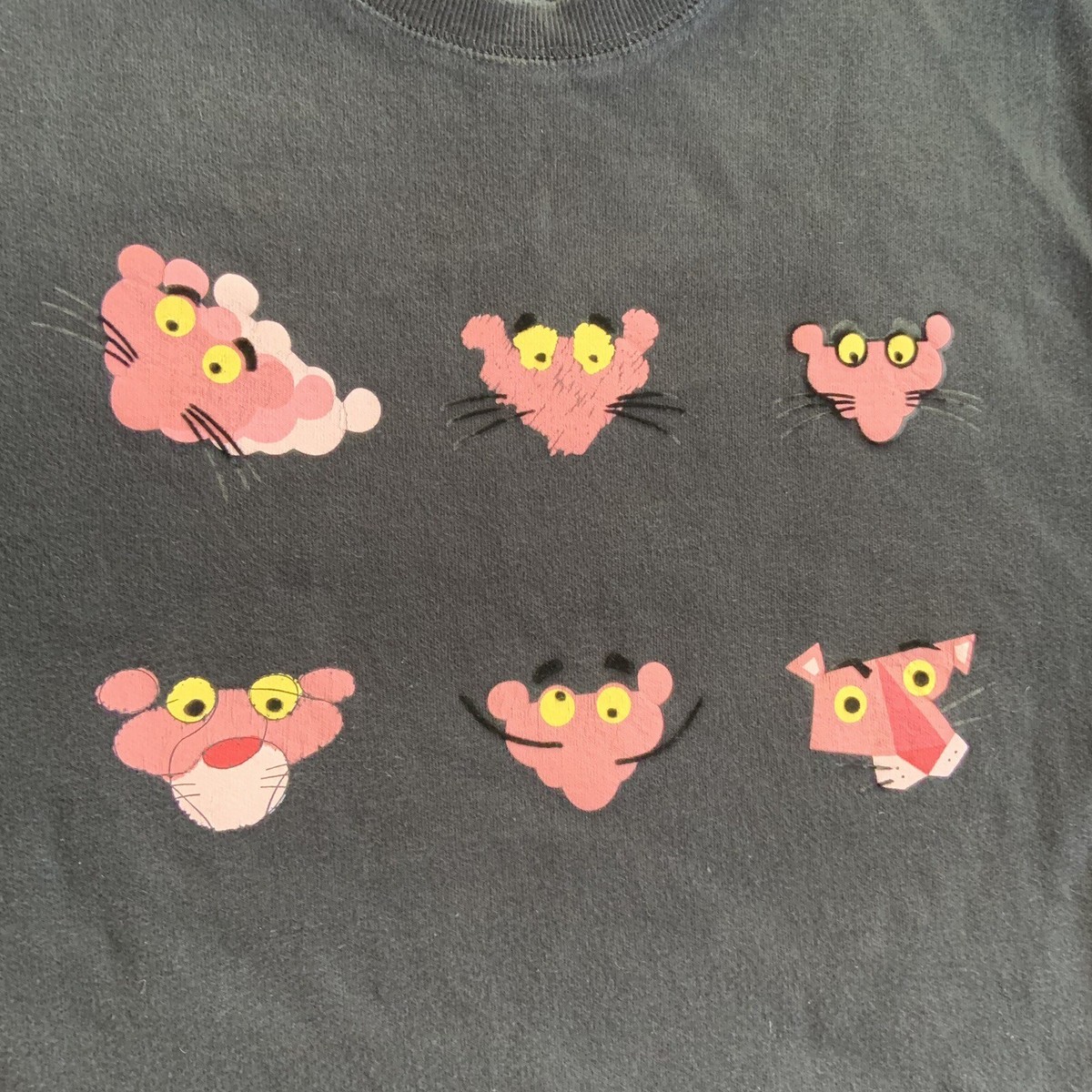 ぱっぱらぱー ZARA X Pink Panther Sweatshirt Womens Large Black Pullover