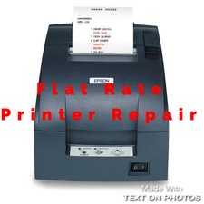 EPSON TM-U220BFlat Rate Repair including all parts and labor 6 Month Warr M188B
