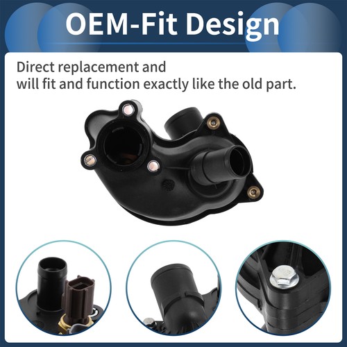 Engine Coolant Thermostat Housing Assembly for Ford Explorer 4.0L 1997-2001 - Picture 5 of 7