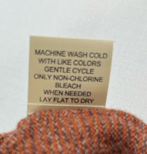 Joseph Abboud Men's XLT Modern Fit Sweater Orange/Rust V-Neck Extra Large Tall - Picture 16 of 16