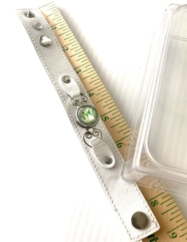 Leather bracelet For Noosa Ginger snaps chunk Buttons 18-20mm DIY  Fast Shipping - Bild 32 von 100