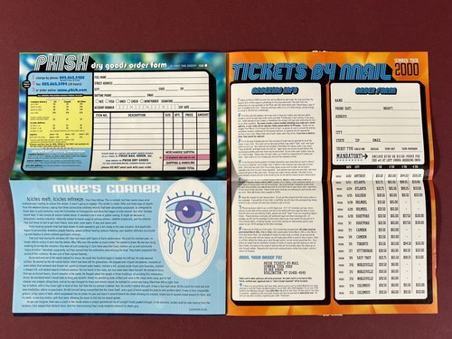 Phish Update Newsletter Spring 2000 Doniac Schvice - Phish News, Mike's Corner - Picture 6 of 6