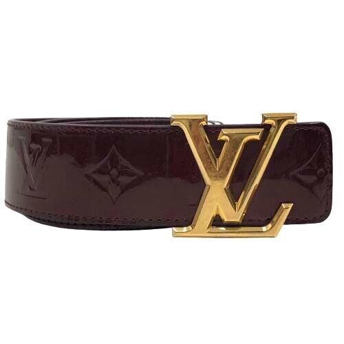 LOUIS VUITTON Ceinture LV Facet Belt 80/32 Monogram Vernis