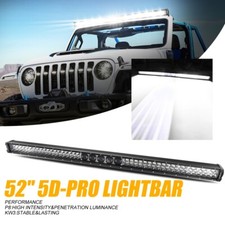 AUXBEAM 52"inch 5D-PRO Led Work Light Bar Spot Combo Offroad Driving Lamp SUV 50