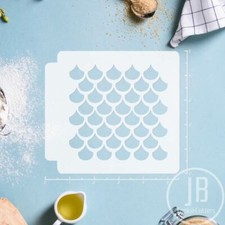 Fish Scale 783-057 Stencil