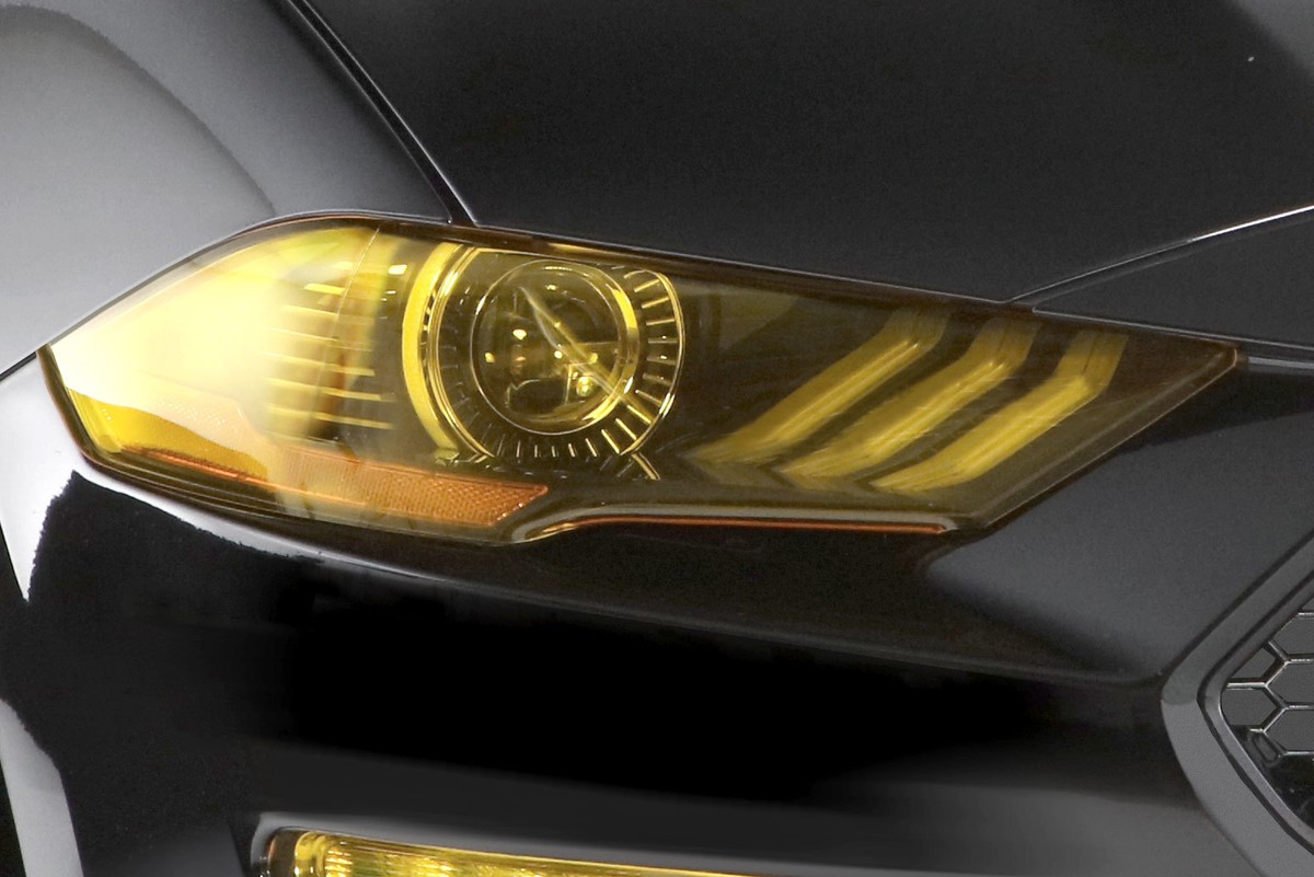 GTS GT0112Y Transparent Yellow Headlight Covers For 1985