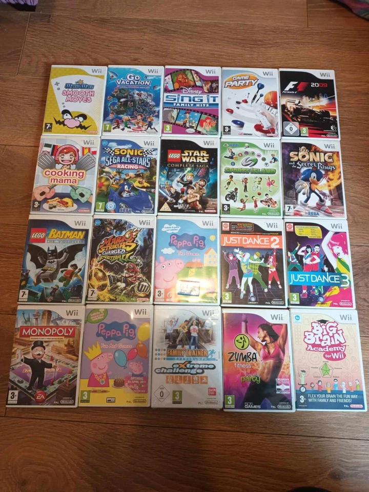 Nintendo WII Games Bundle múltiples selecciones descuentos en múltiples opciones Foto 4 de 4