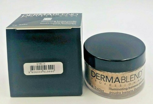 Dermablend Illuminating Banana Powder Loose Setting Powder 0.63 Oz / 18 g NIB - Picture 4 of 4