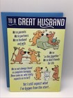 Hallmark Dad Father's Day Card GREAT HUSBAND FUNNY Dogs 5.5" x 8" Super Cute