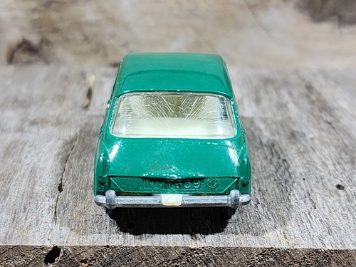 Vintage Matchbox Lesney No 64 Green M.G. 1100 With Driver & Dog - Picture 4 of 5
