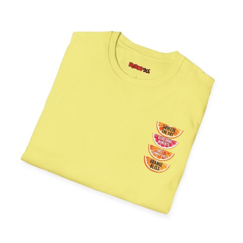 Citrus Slices Tee, Positive Quote Shirt, Orange Lime Graphic Tee, Summer Vibes - Picture 22 of 42