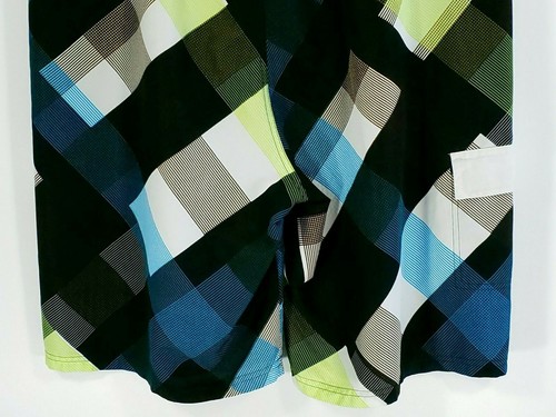 Waimea Boardshorts Badehose Herren 38 blau schwarz kariert - Bild 6 von 10