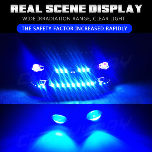 4X LED Schwarzlicht Nacht Angeln Boot 12V DC - Bild 3 von 12