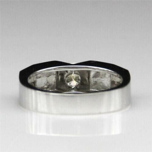 1CT Round Cut Lab Grown Diamond DE/VVS 14k White Gold Women's Solitaire Gift - Picture 2 of 15