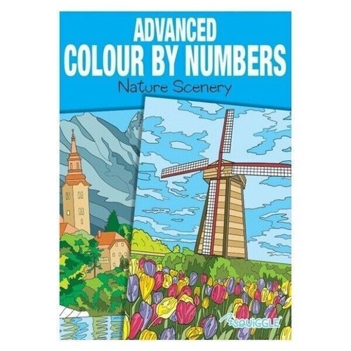 Advanced Colouring Books Colour By Numbers Colouring Book Relaxing A4 - 第 15/20 張圖片