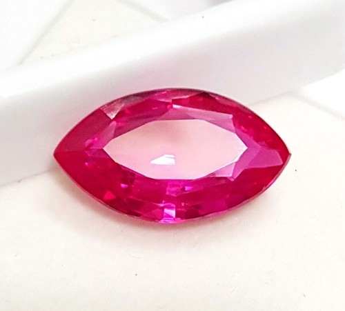 Superb Pink Sapphire Natural Marquise Cut CERTIFIED 10+ Ct Loose Gemstone - Picture 10 of 20