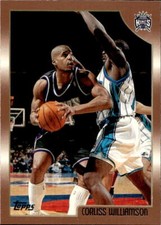 card NBA Corliss Williamson 1998 topps #106