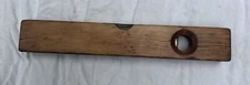 Vintage 16” Brass & Wood Disston & Morss Plumb Level. Keystone Tool Works