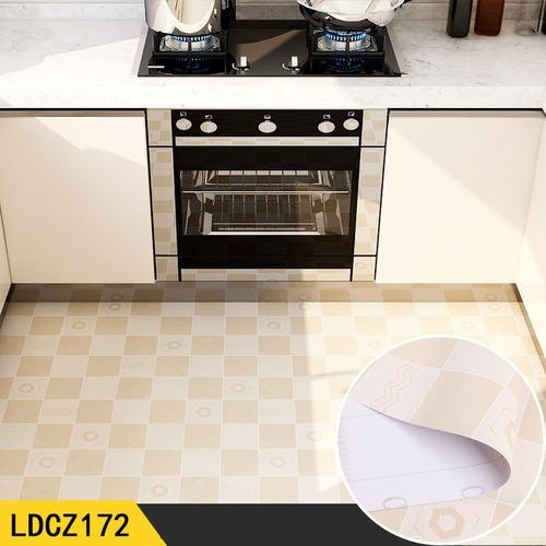 Kitchen Bathroom Wallpaper Tile Floor Home 3d Wall Sticker Room Decor Wallpapers - Imagen 43 de 54
