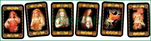 Любовные Гадания Карты Любви Таро Mini Card Deck Tarot with Manual - Picture 6 of 7