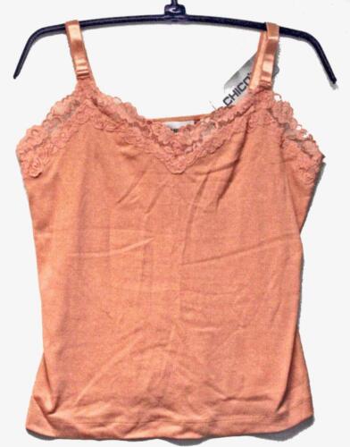 ROPA CHICO'S ENCAJE TANQUE CAMARONES CHICOS TALLA 1 = 8/10 NUEVO CON ETIQUETAS $32 - Imagen 2 de 2