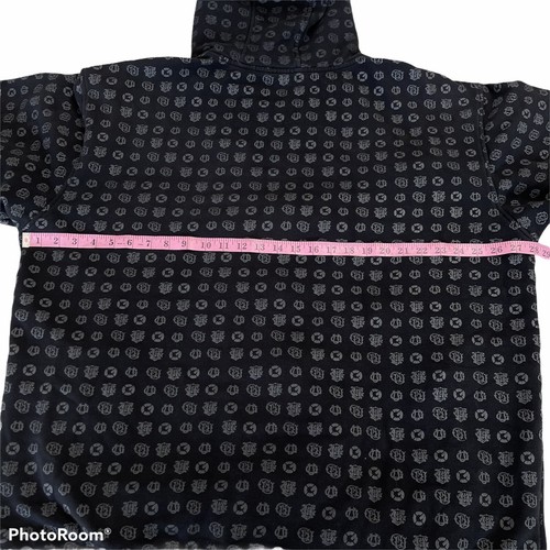 G UNIT 50 Cent Hip Hop Heavyweight All Over Logo Full Zip Hoodie SZ 2XB Men’s. - Picture 6 of 8