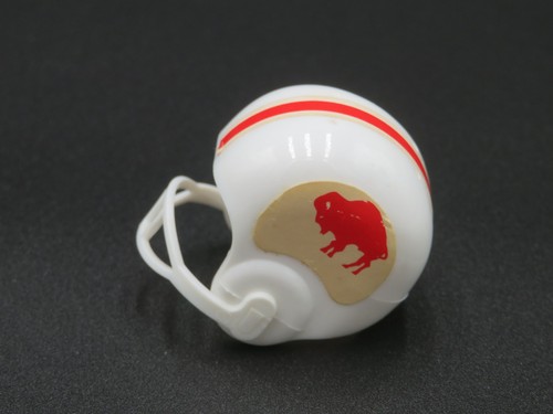 RARE ORIGINAL - OPI NFL Football RED STRIPE Buffalo Bills Gumball Helmet - Picture 2 of 2