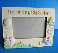 SISTER FRAME Me and my Big Sister photo frame 4" X 6" by Russ J11