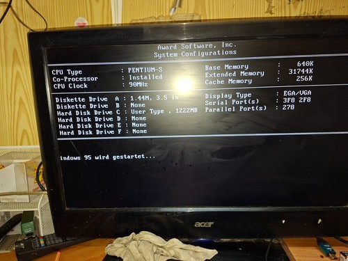 HIGHSCREEN Tower 486 DX 40 VINTAGE COMPUTER PC VINTAGE - Bild 15 von 23