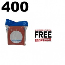 400 Red Color Paper CD Sleeves with Window & Flap ** 1-3 DAY