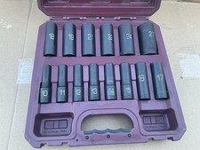 Matco Tools Scdpm146va 14 Pc 12 Deep Impact 6-point Socket Set 10-27mm