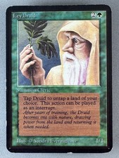 MtG—Ley Druid Limited Edition—Alpha Edition Regular—MP—Magic the Gathering