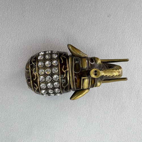Lucky Elephant Figure with Rhinestones and Secret compartment - Picture 2 of 9