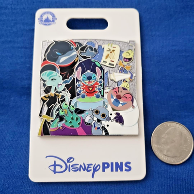 #ad #ad Disney Parks Lilo And Stitch Supporting Cast Pin Family Cluster New 2024 Pin $24.99