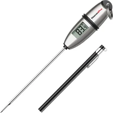 ThermoPro TP-02S Instant Read Digital Meat Thermometer – Long Probe, Fast Read