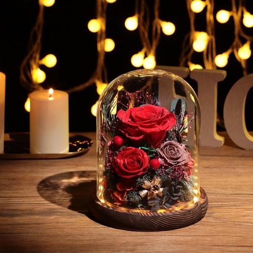 Flowers for Delivery Preserved Rose Gifts for Her,Long-Lasting Real Roses Flo... - Picture 6 of 6