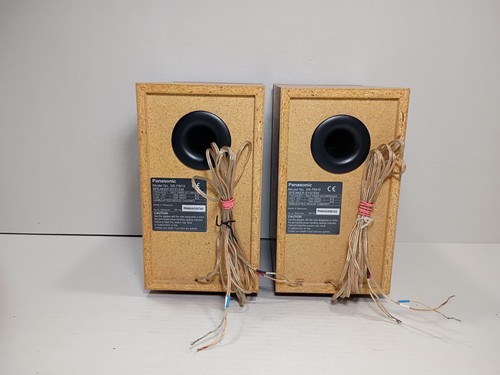 Panasonic SB-PM19 Speaker Pair Woodgrain 6 Ohms SA-PM19 SA-PM193 Tested Working - Picture 17 of 19