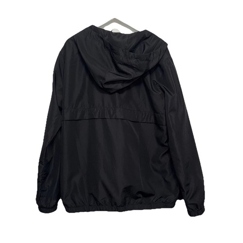 Baleaf Damen XL Jacke 1/2 Zip Hoodie Windbreaker schwarz - Bild 2 von 5