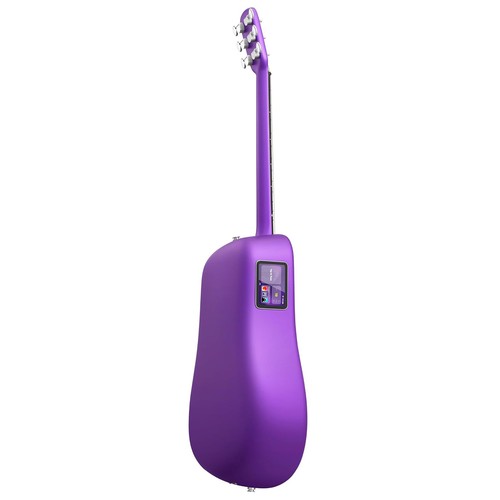 Guitarra Lava Music Me 4 36 pulgadas púrpura con bolsa AirFlow y cable jack keepdrum - Imagen 5 de 9