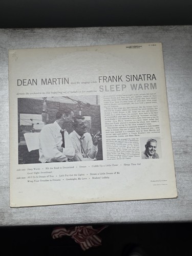 Dean Martin Frank Sinatra Sleep Warm Capitol T 1150 Schallplatte Album Vinyl - Bild 3 von 16