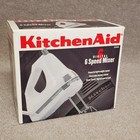 KitchenAid Classic Plus 6-Speed Hand Mixer KHM5TB – Turbo Beaters & Blender Rod