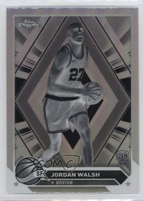 2023-24 Topps Chrome Negative Refractor Jordan Walsh #189 0v2h